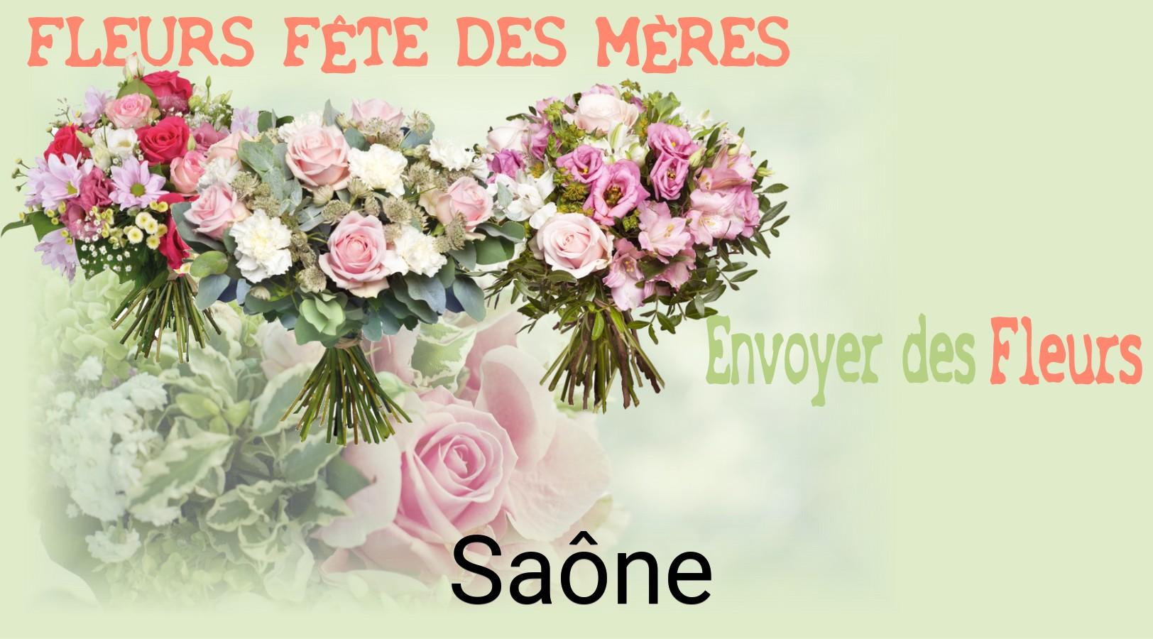 Bouquet de Fête des Mères livré à Saône